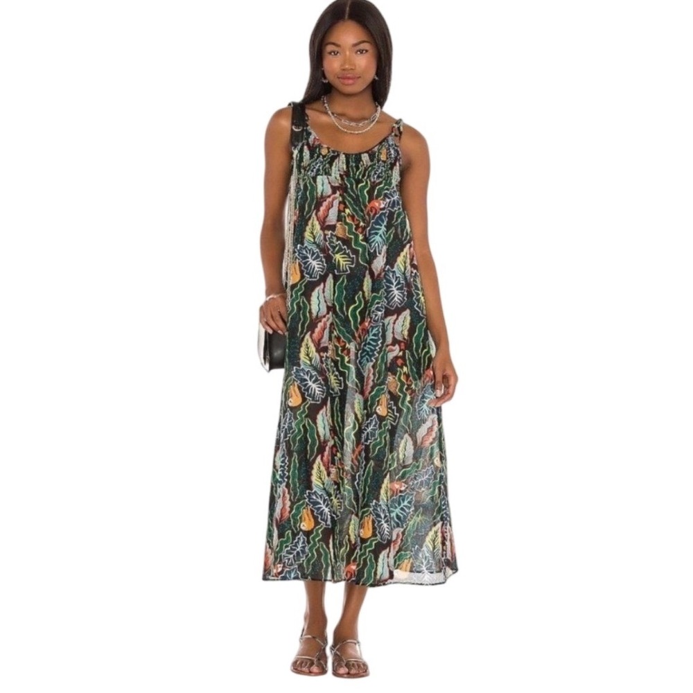 Solid & Striped Riley Dress Jungle Print Small
